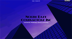 Desktop Screenshot of northeastcontractorsinc.com